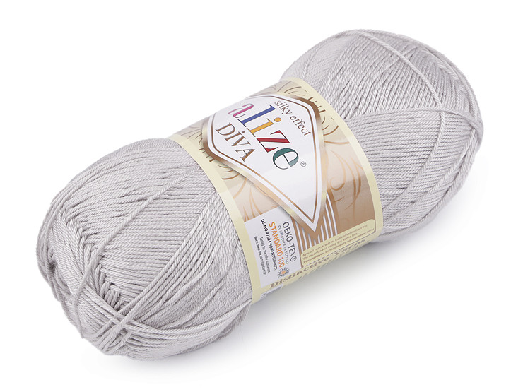 Pelote de laine Alize Diva, 100 g 