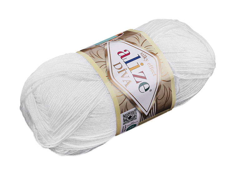 Gomitolo di lana, 100 g Alize Diva 