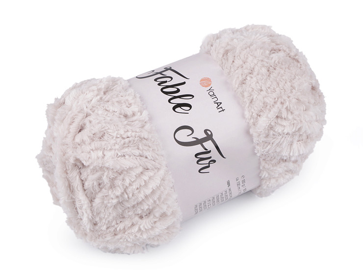 Knitting Yarn Fable Fur 100 g