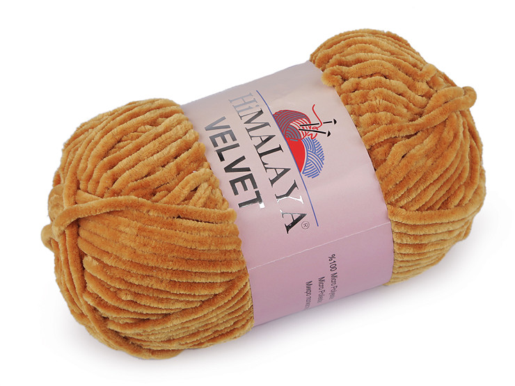 Pelote de laine chenille Velvet, 100 g 