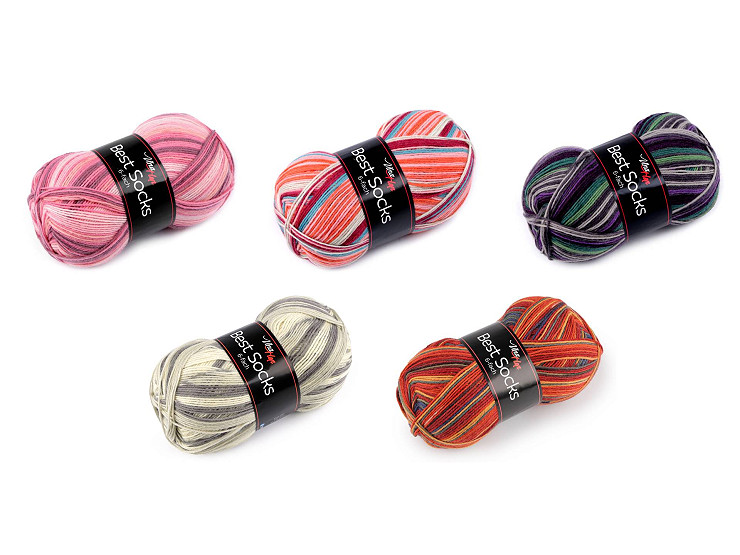 Konac za pletenje Best Socks 150 g