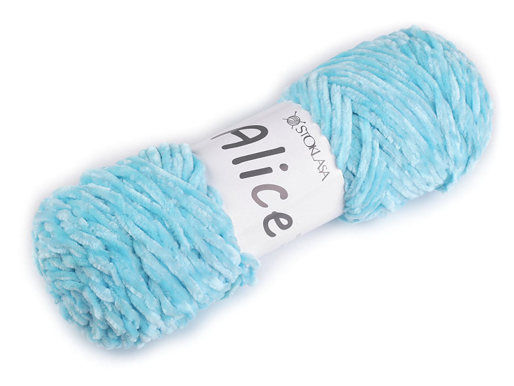 Hilo de chenilla para tricotar 100 g Alice
