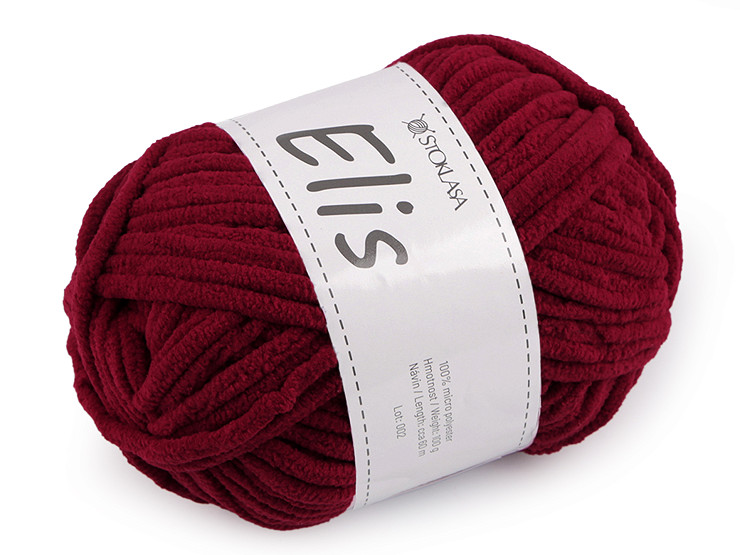 Fire de tricotat chenille Elis 100 g