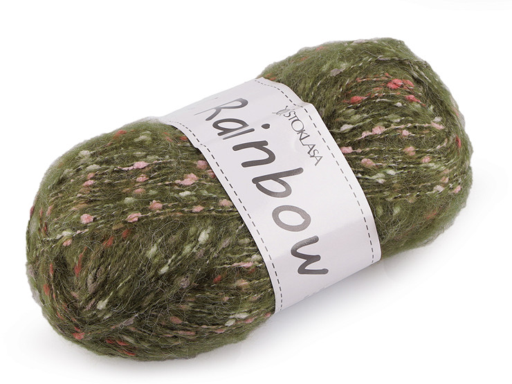 Mohair-Strickgarn Rainbow, 100 g