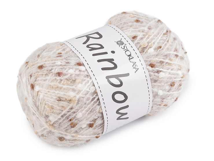 Moher pređa za pletenje 100 g dugine boje 