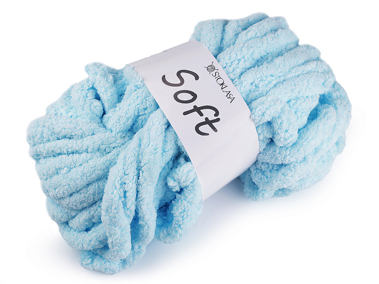 Hilo suave de chenilla para tricotar 250 g 