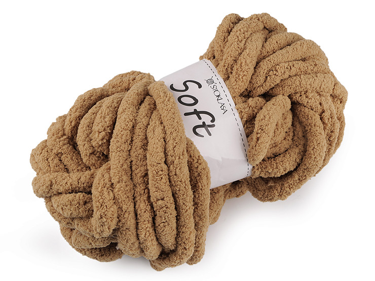 Filato per maglieria, in ciniglia, morbido, 250 g 