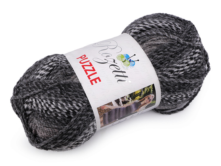 Knitting Yarn Rozetti Puzzle 200 g