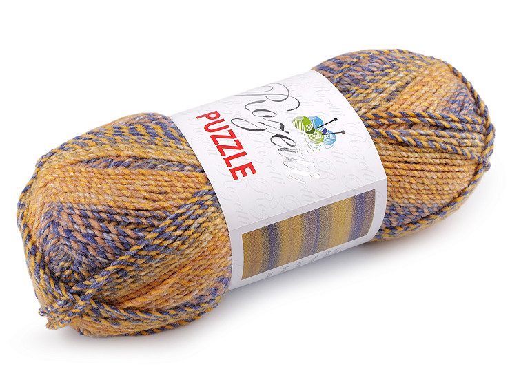 Knitting Yarn Rozetti Puzzle 200 g