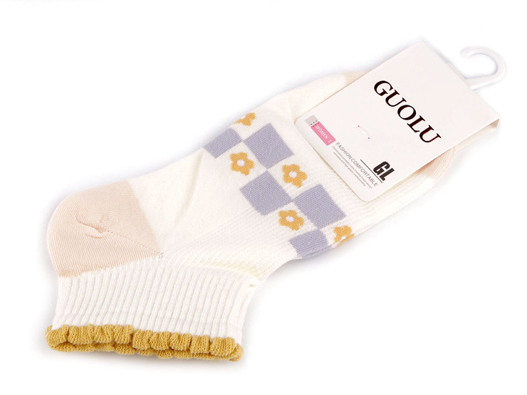 Ladies Girls Cotton Ankle Socks STOKLASA Haberdashery and Fabrics