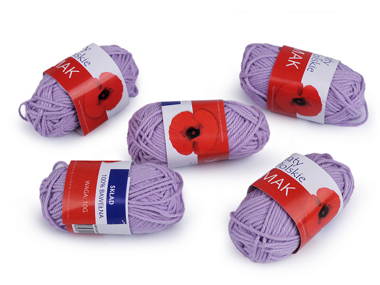 Cotton Knitting Yarn 10 g, for Crafts