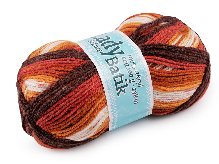 Knitting Yarn Lady Batik de Luxe 100 g