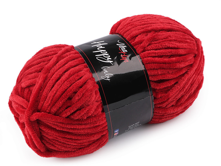 Šenil pređa za pletenje Happy Baby 100 g