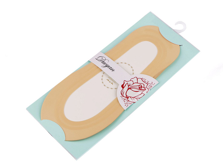 Women's Invisible Ballerina Sneaker Socks with Non-Slip Silicone