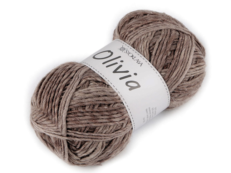 Strickgarn Olivia meliert, 100 g