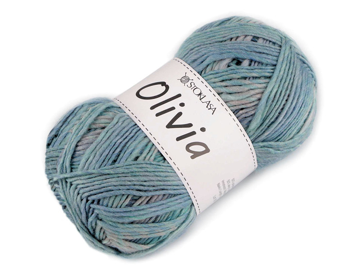 Pelote de laine Olivia, 100 g