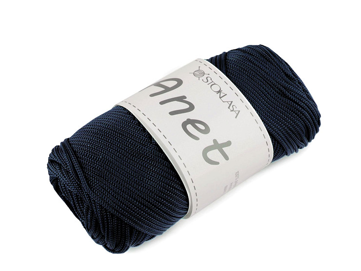 Fire de tricotat si crosetat Anet macrame Ø2 mm 90 g