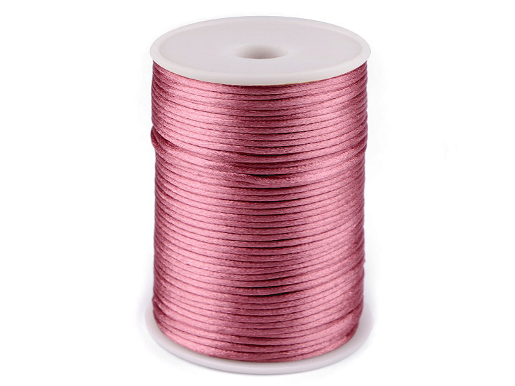 Polyester Rattail Satin Cord Ø2mm 