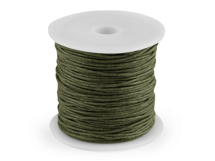 Cordón de algodón encerado Ø 1mm