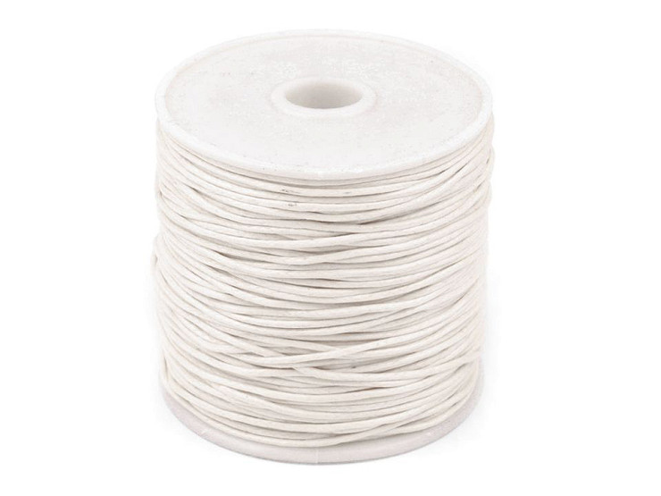 Cotton Waxed Cord Ø 1mm