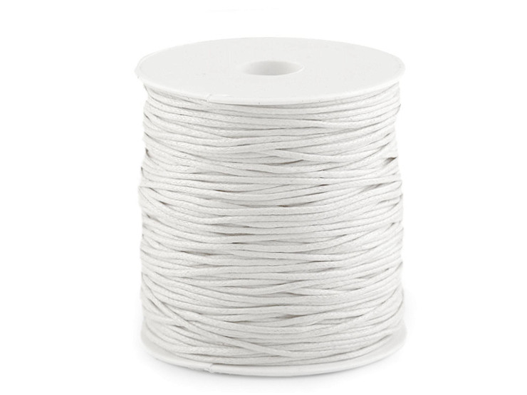 Cordón de algodón encerado Ø1,5-2 mm 