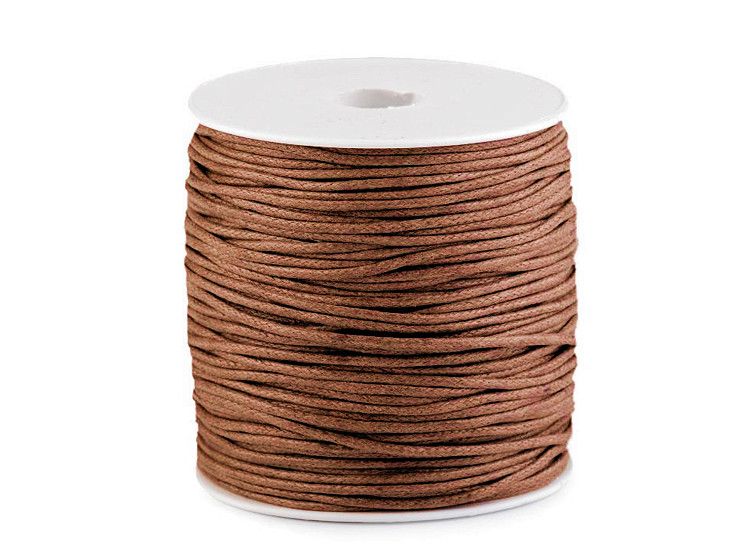 Cordón de algodón encerado Ø1,5 mm