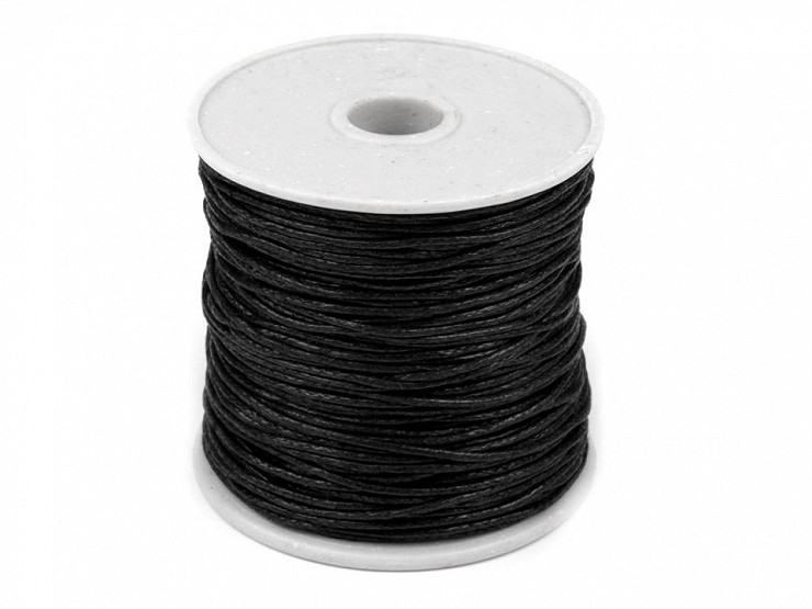 Cordón de algodón encerado Ø0,8 mm