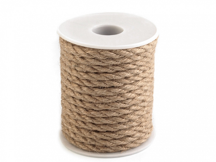Twisted Natural Jute Twine / String Ø5-6 mm