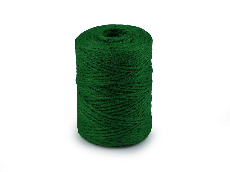 Spago di iuta, dimensioni: Ø 2 mm, per maglia e uncinetto