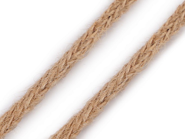 Jute braided cord Ø6 mm