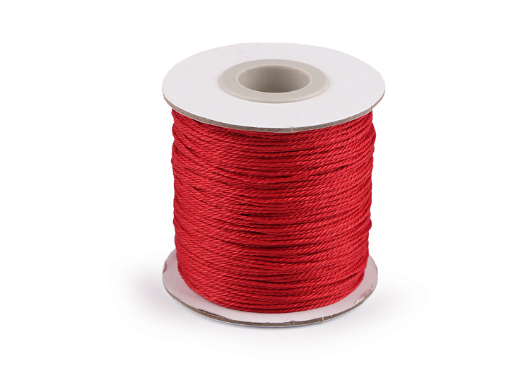 Nylon twisted cord Ø1 mm for creating and making jewelry