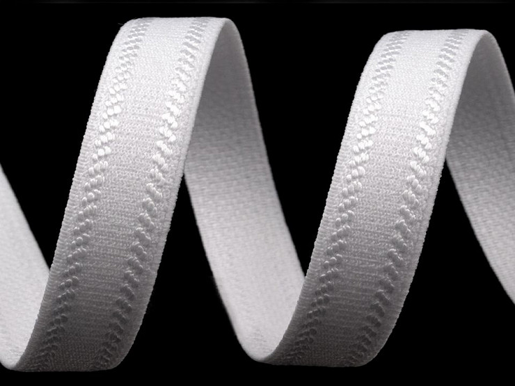 Élastique pour bretelles de soutien-gorge, largeur 12 mm
