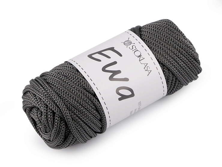 Macrame knitting and crochet yarn Ewa Ø4 mm 90 g