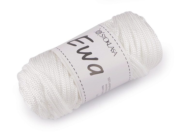 Macrame knitting and crochet yarn Ewa Ø4 mm 90 g