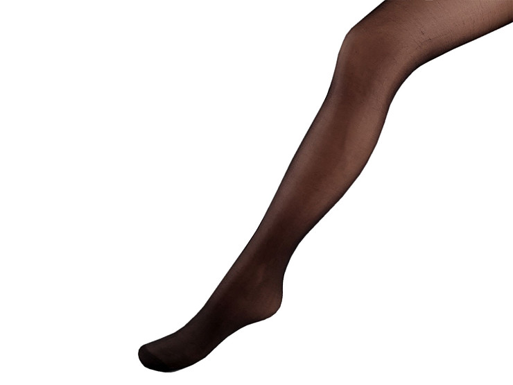 Women's pantyhose with less creasing Alicia 20den