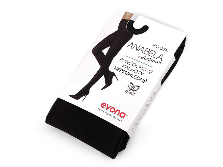 Damen-Winterstrumpfhose Anabela, 100 den