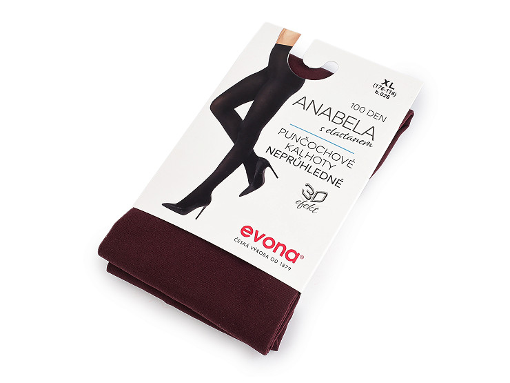 Damen-Winterstrumpfhose Anabela, 100 den