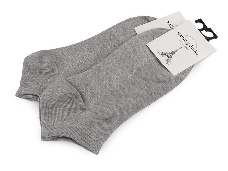 Unisex cotton ankle socks