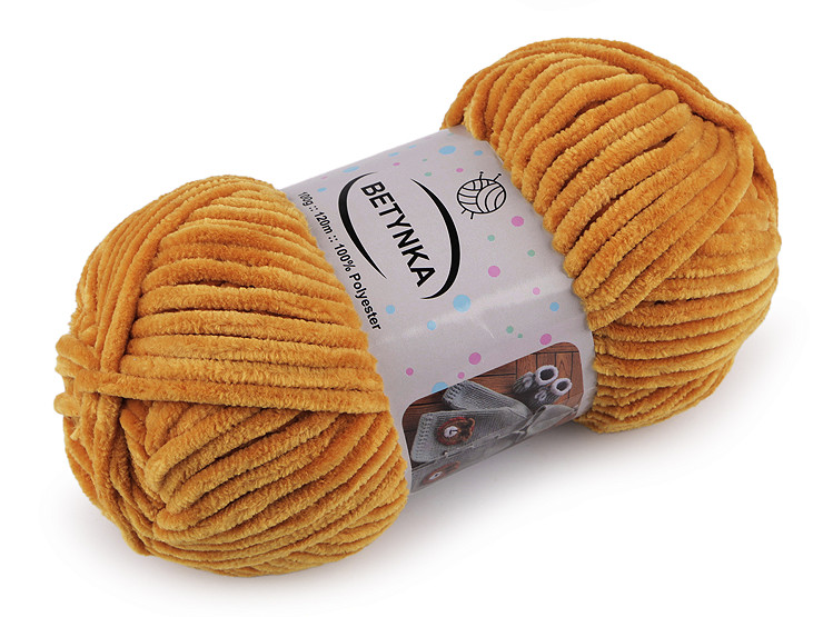 Šenil pređa za pletenje Betynka 100 g
