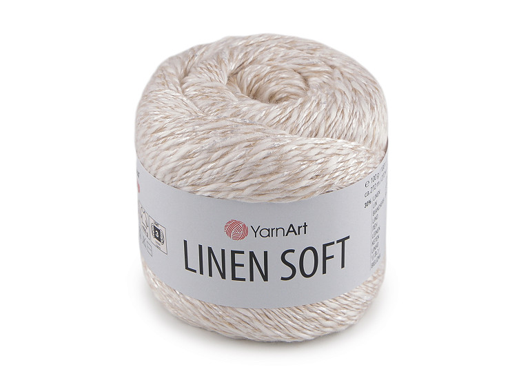 Kötőfonal Linen Soft 100 g