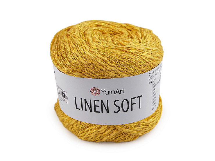 Knitting yarn Linen Soft 100 g