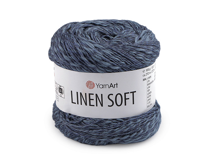 Knitting yarn Linen Soft 100 g