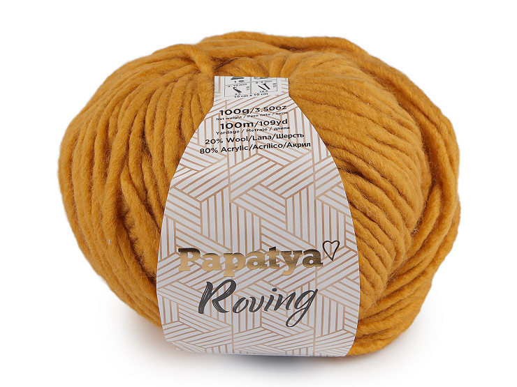 Knitting yarn Papatya Roving 100 g