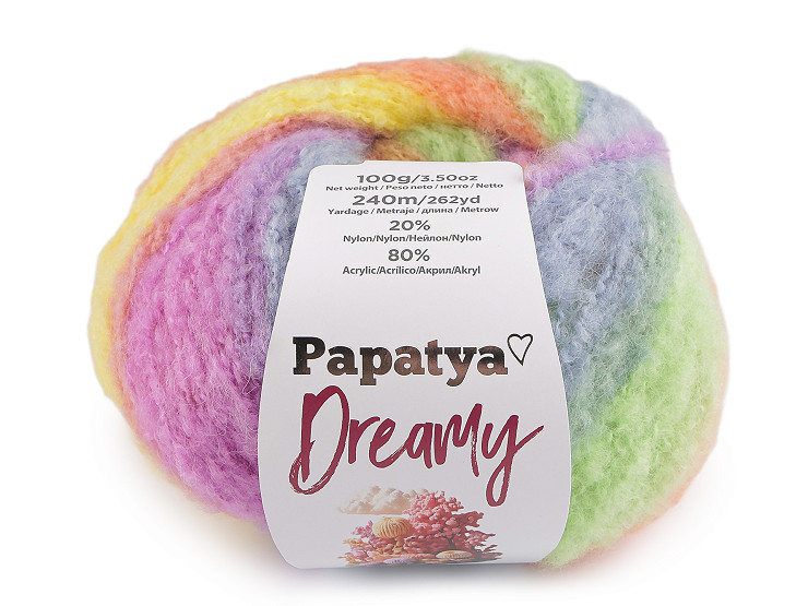 Knitting yarn Papatya Dreamy 100 g