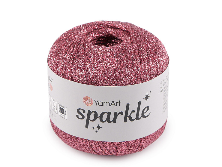 Kordonek Sparkle z lureksem 25 g 