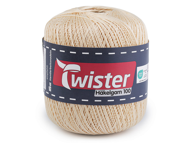 Bavlnená priadza háčkovacia Häkelgarn 100 g
