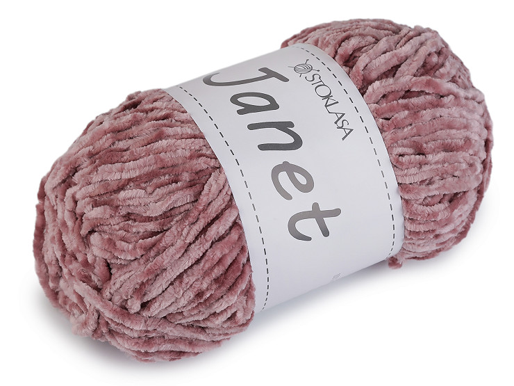 Pletacia ženilková priadza Janet 100 g