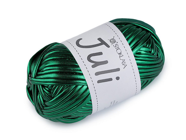 Pletací příze Juli metalická 100 g