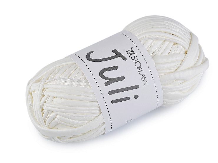 Pletacia priadza Juli metalická 100 g