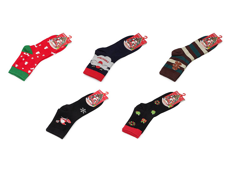 Vánoční ponožky unisex